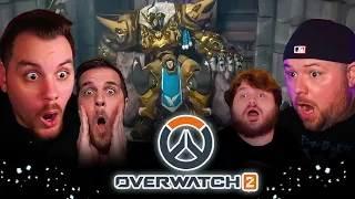 Reacting to EVERY Overwatch Cinematic Part 1 || Group Reaction