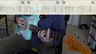 The Wet Tones - 7th Wave - Surf Guitar Cover (slow) With Tabs