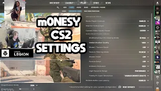 m0NESY CS2 Settings - Video, Audio, Sensitivity, Peripheral