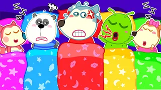 Lycan Can't Sleep! Learn Healthy Habits for Kids 🐺 Funny Stories for Kids @LYCANArabic