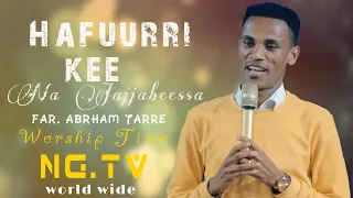 Gospel singer Abrham Tarre "hafuuri kee na jajjabeessa"NG Tv world wide