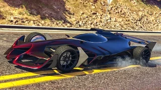 FASTEST STUNT CAR EVER! - (GTA V Stunts & Fails)