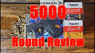 Ruger LCP II .22lr 5000 Round Review