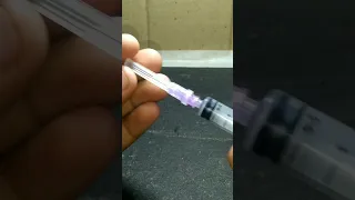 How to make SOLDERING IRON using Injection Syringe 💉 #shorts