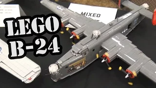 LEGO B-24 Liberator WWII Airplane | World War Brick 2017