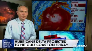 Hurricane Delta to hit Louisiana Gulf Coast Friday