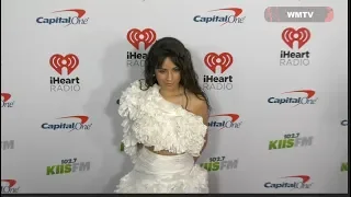 Camila Cabello arrives at 102.7 KIIS FM 2019 Jingle Ball Red carpet