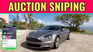 Forza Horizon 5 - Aston Martin DBS 2008 Auction House Sniping & Test Drive at Max Speed!
