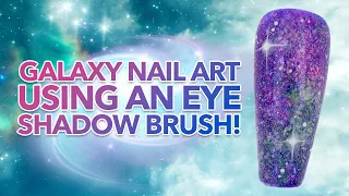 Galaxy Nail Art Hack?! 🌌💫 Easiest Galaxy Nails Ever