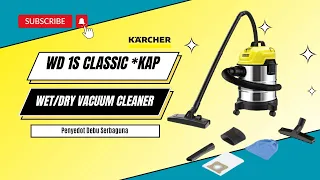 Vacuum Cleaner Karcher WD 1s Classic (Wet & Dry 18 Liter)