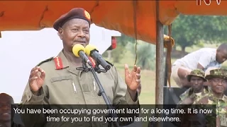 Museveni orders pastoralists off government land in Nakaseke