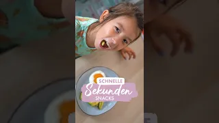 Schnelle Sekundensnacks⚡️😋 #snack #snacks #snackvideo #food