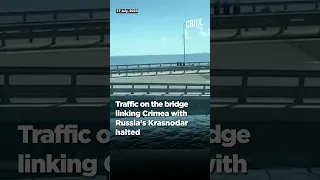 Watch | Footage Shows Damaged Crimea Bridge After Ukraine Attack