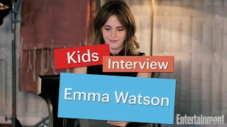 Emma Watson answers questions from kids | Entertainment Weekly