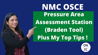 NMC OSCE Pressure Area Assessment Station with a worked example