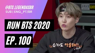 #BTS Legendas BR | Run BTS! 2020 - EP.100 - ENG - PT/BR