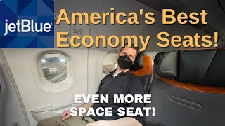 JetBlue | America's Best Economy Seat! | Even More Space Seat | BDL-SJU