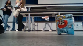 smashing milk in school cafe (part 7)