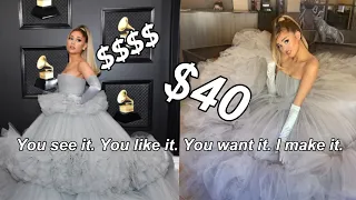 I MADE ARIANA GRANDE’S GRAMMYS DRESS FOR CHEAP