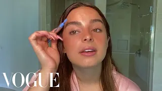 Addison Rae's Guide to Faux Freckles and a Go-To Glowy Makeup Look | Beauty Secrets | Vogue