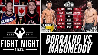 UFC Fight Night: Caio Borralho vs. Abus Magomedov Preview & Prediction