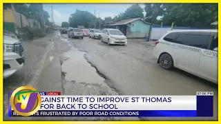 St. Thomas Residents Frustrated by Poor Road Conditions | TVJ News - Sept 3 2022