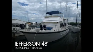 [UNAVAILABLE] Used 1990 Jefferson 48 Cockpit Motor Yacht in Ponce Inlet, Florida