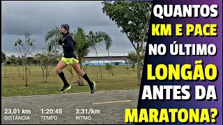 TREINO CRUCIAL PARA IR BEM NA MARATONA