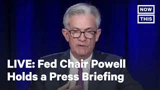 Fed Chair Jerome Powell Holds a Press Briefing | LIVE | NowThis