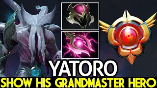 YATORO [Faceless Void] Show His Grandmaster Hero Max Attack Speed Dota 2