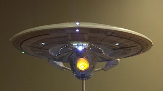 Build details of the AMT 1:1400 Star Trek USS Enterprise NCC-1701-E