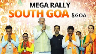 PM Modi Live | Public meeting in South Goa | Lok Sabha Election 2024