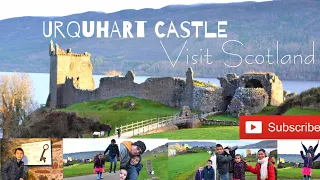 Urquhart castle Scotland| Historical Highlands at their most dramatic| family adventure| Pinay in UK