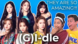 REACTING to (G)I-DLE ((여자)아이들) MVs for the FIRST TIME!