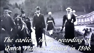 QUEEN VICTORIA Meets Russian Tsar: 1896 Movie Footage