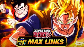 GREAT EZA!! LEVEL 10 LINKS 100% EZA INT FUTURE SSJ GOHAN! (DBZ: Dokkan Battle)