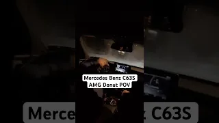 Mercedes Benz C63S AMG Donut POV #mercedes #benz #c63s #c63samg #benzamg #mbamg #donuts