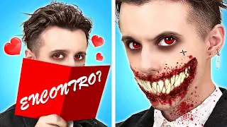 Meu CRUSH Quer Me Matar? Me Apaixonei Por Um VAMPIRO! História de Halloween, Por La La Lândia