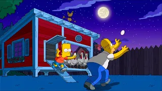 Homero le roba los huevos a Ned Los simpsons capitulos completos en español latino