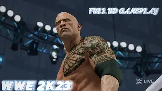 WWE2k23 FULL HD PS5 gameplay - One vs One