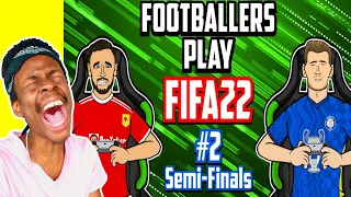 Footballers play FIFA 22! (FIFAe Club World Cup Feat Messi Ronaldo Neymar Frontmen 3.5) part 2 React