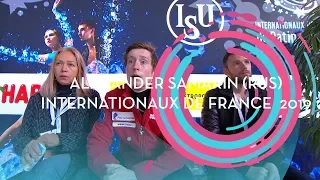 Alexander Samarin (RUS) | Men Free Skating | Internationaux de France 2019 | #GPFigure