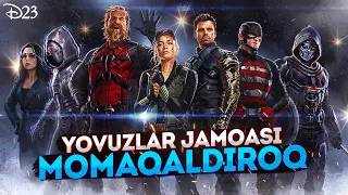 D23 Expo Taqdimoti O'zbek Tilida | Yangi Qasoskorlar | Momaqaldiroq filmi | Loki 2-sezon | Daredevil