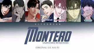 BL Manhwa Seme's - Montero (Cover) (Color Coded Lyrics)