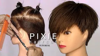 PIXIE HAIRCUT TUTORIAL