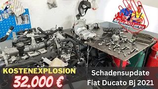 Kostenexplosion - 32.000 € - Schadensupdate Fiat Ducato BJ21 - Die Autodoktoren können nicht helfen