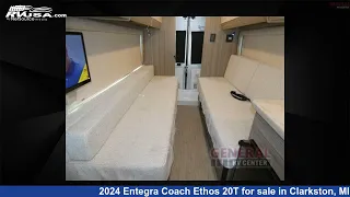 Stunning 2024 Entegra Coach Ethos 20T Class B RV For Sale in Clarkston, MI | RVUSA.com