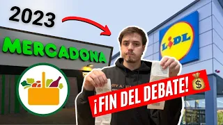 Precios MERCADONA vs LIDL💰 - ¿Cuál es más BARATO?😱 (2023)