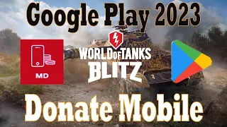 Донат в WoT Blitz через PlayMarket в 2023 году. Проверено! (Блиц)