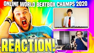 KBA vs DICE | Online World Beatbox Championship Loopstation Battle REACTION!